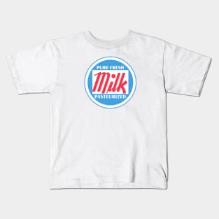 PURE FRESH MILK CAP Kids T-Shirt